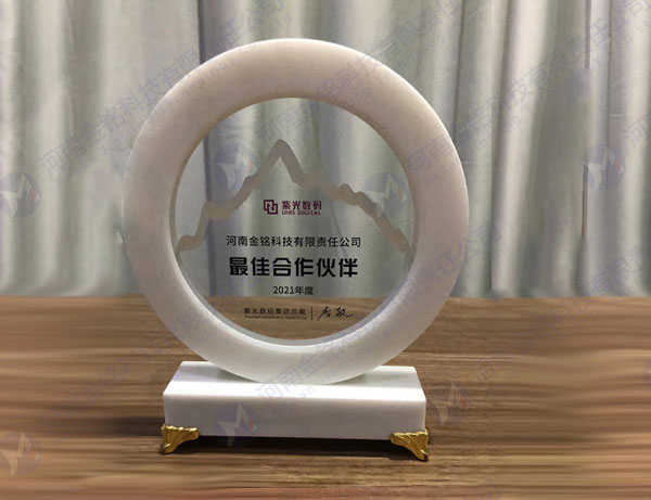 紫光數碼-2021年度合作伙伴獎